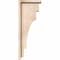 Ekena Millwork Mediterranean Smooth Corbel w/Backplate, Douglas Fir, 5 1/2"W x 10"D x 26"H COR06X10X26MED01SDF - alternate 4